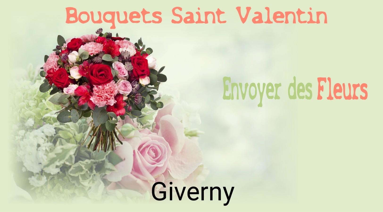 Roses de Saint-Valentin livrées à Giverny